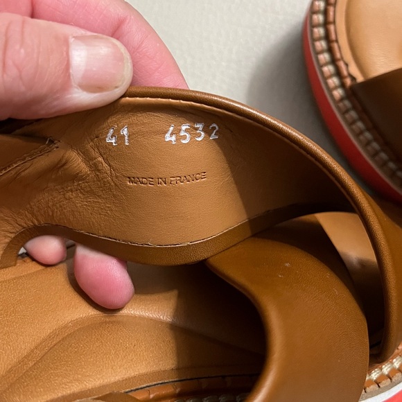 Robert Clergerie Paris Women’s Freedom Lambskin Sandal - Made in France -Size 41 - Picture 8 of 9